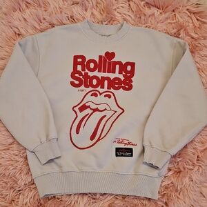 Zara Kids Rolling Stones Sweatshirt Size 11-12